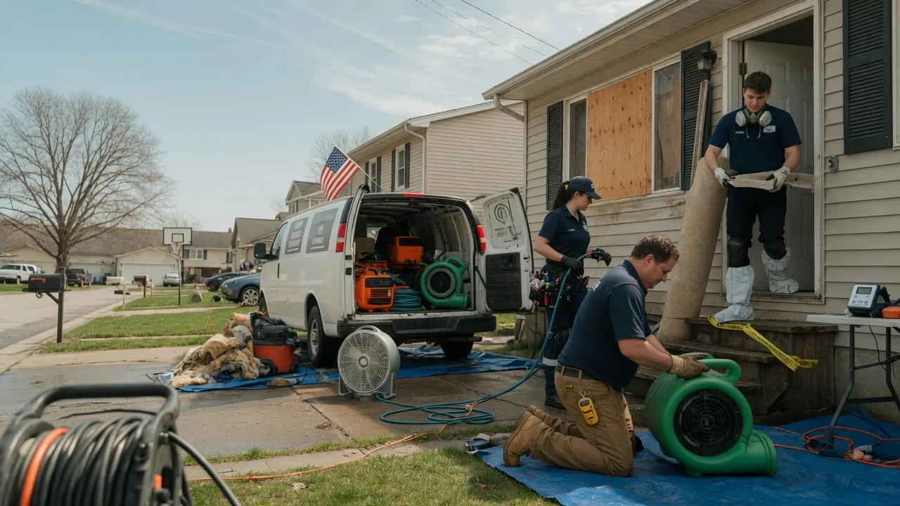 Water Damage Restoration in Bausman, PA near me